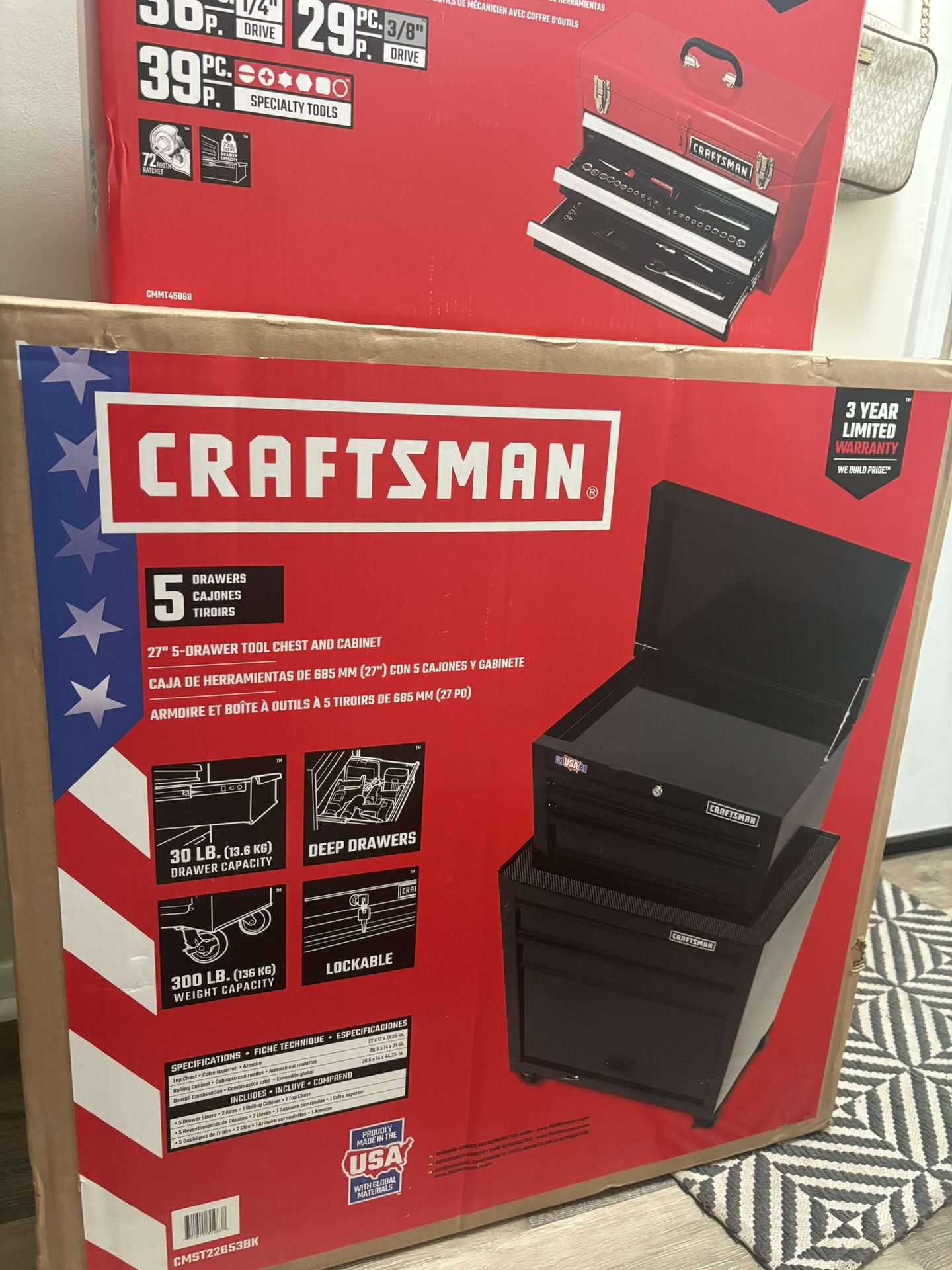 Craftsman Tool Box Brand New 