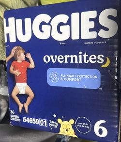 Huggies Sz 6 Overnites