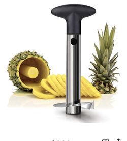 Pineapple Corer and Slicer Cutter Stainless Steel Tool for Easy Fruit Removal