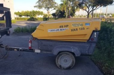 185 cfm Air Compressor, Atlascopco, Xas185JD