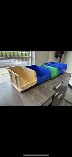 Quantum Storage Bins Stackable Organizer Bins