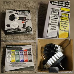 Drill Brush Power Scrubber (Drill Not Included)