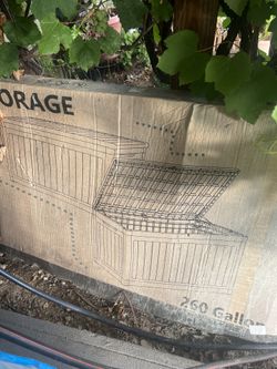Extra Large, 260 Gallon Storage Box