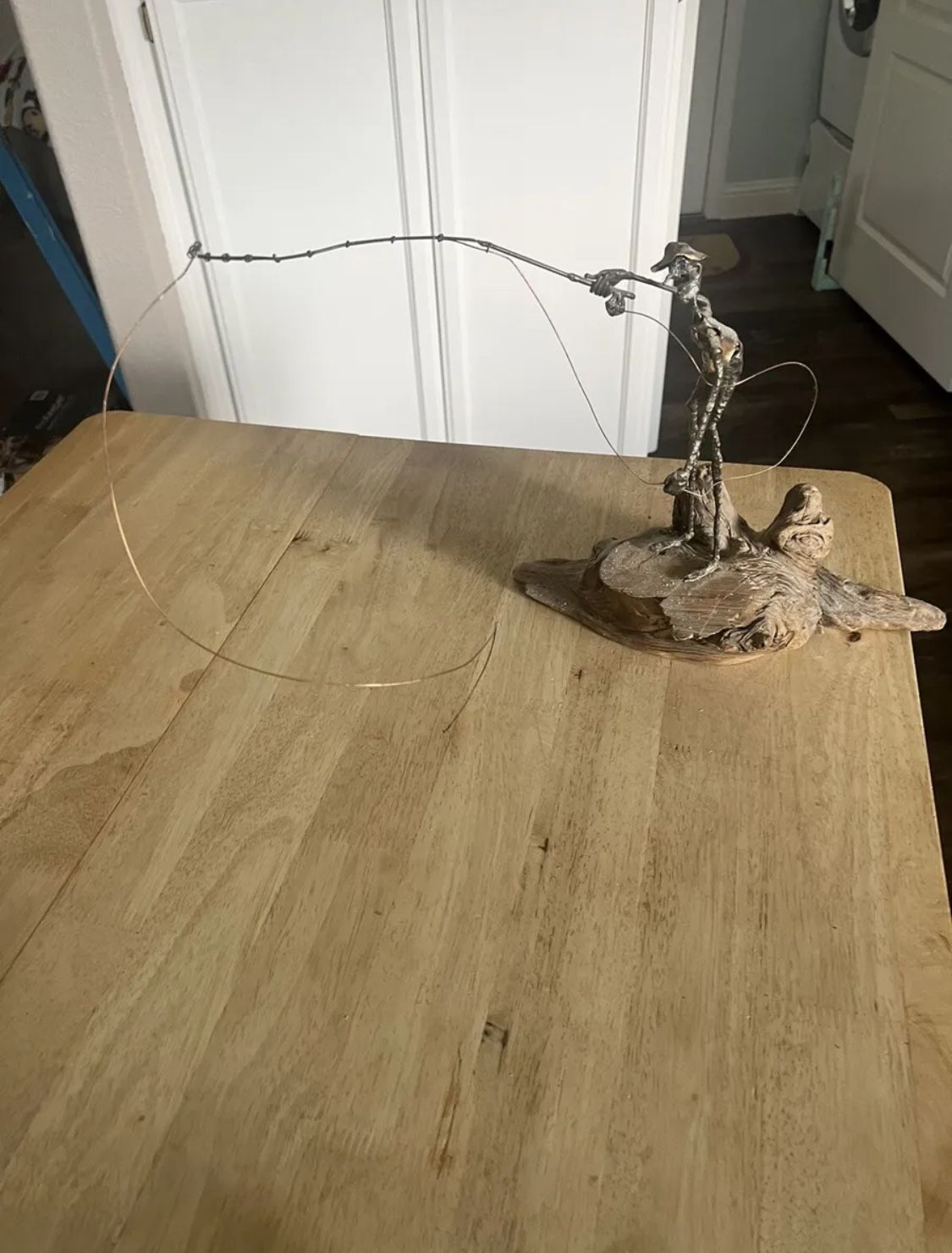 Fly Fishing Sculpture