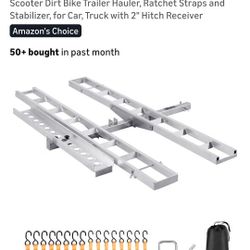 Dual Motorcycle Hitch Carrier