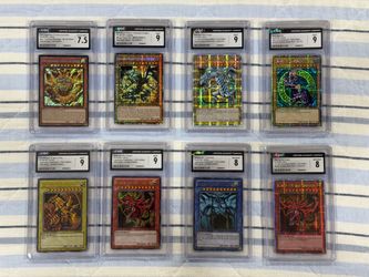 CGC Graded Yugioh Cards Lot 8
