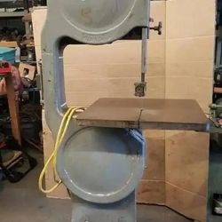 20" Davis And Wells Band Saw Bandsaw Single Phase Motor 220v