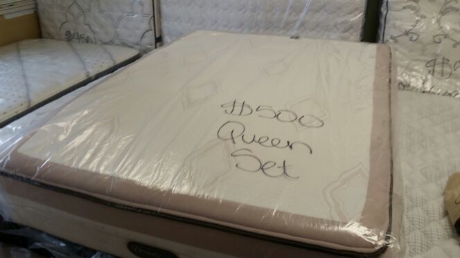 QUEEN SIZE SIMMONS BEAUTYREST TRUENERGY "BRYANNA" HYBRID WITH GEL MEMORY FOAM