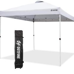 NEW -New-OUTFINE Pop-up Canopy 10x10 Patio Tent Instant Gazebo