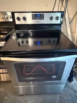 Whirlpool Stainless Steel Electric stove