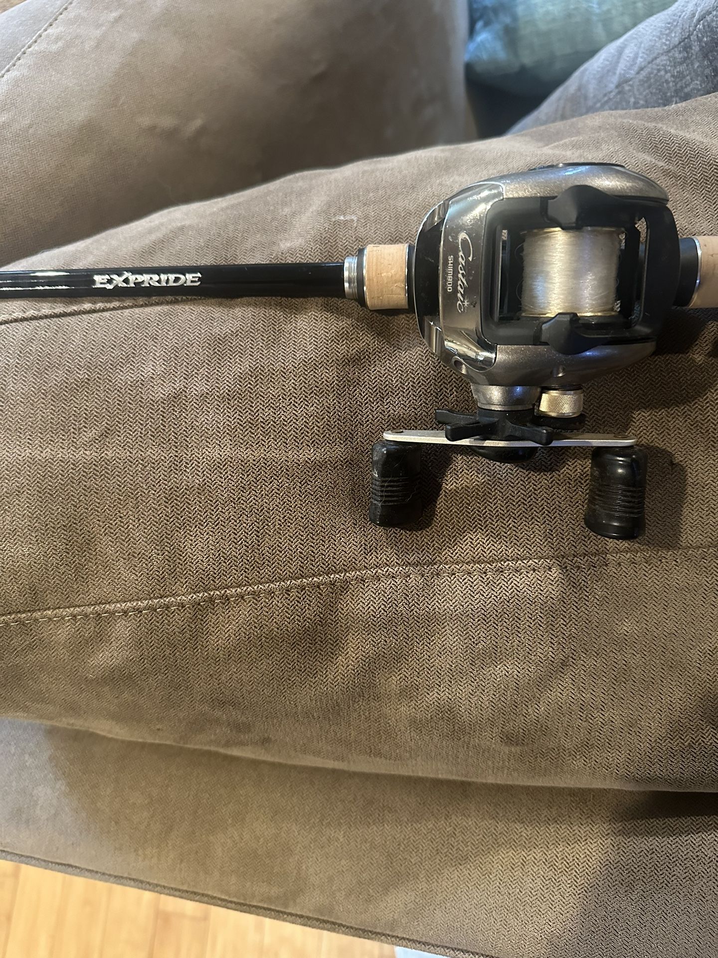 Shimano Expride Rod and Shimano Castaic Reel