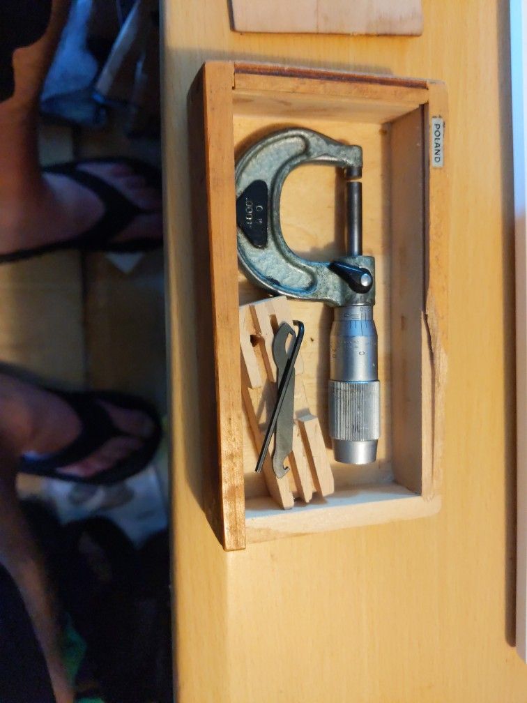 VIS Outside Micrometer 0-1".0001' Made In Poland