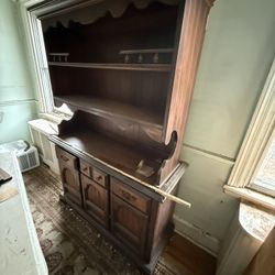 Solid Wood Dining Room Set (you Haul)