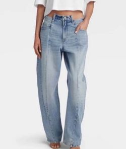 KBB BY kahalana Women's Light Wash Jeans