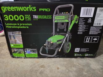 Greenworks 3000 psi power washer