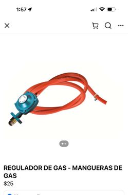 Gas Regulator with Hose