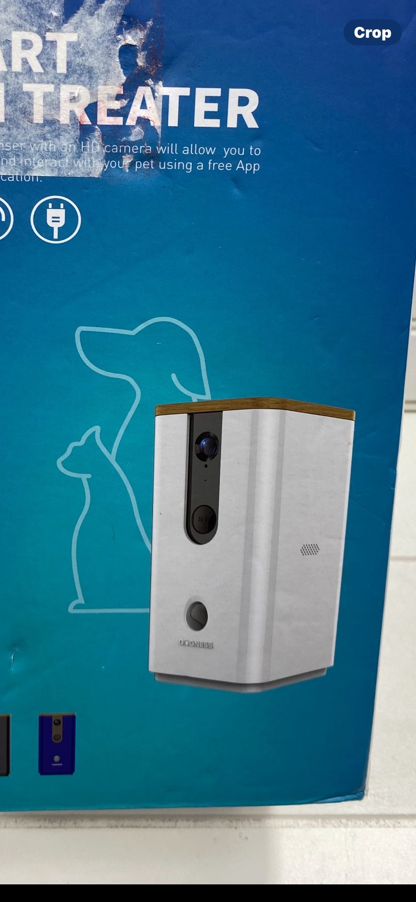 DOGNESS Wi-Fi Pet Camera with Treat Dispenser for Dogs and Cats