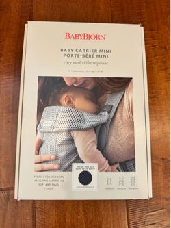 Baby Bjorn carrier mini- mesh