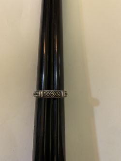 Judith Jack sterling silver Marcasite Ring size 7.5