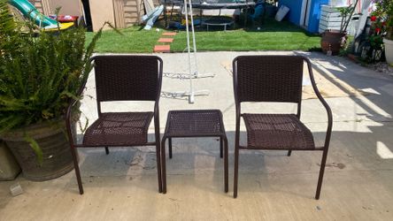 Garden chairs set