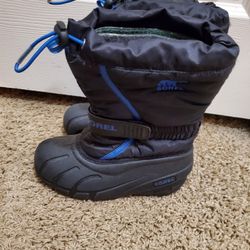 Sorel Kids Snow Boots, Size 1. Like New.
