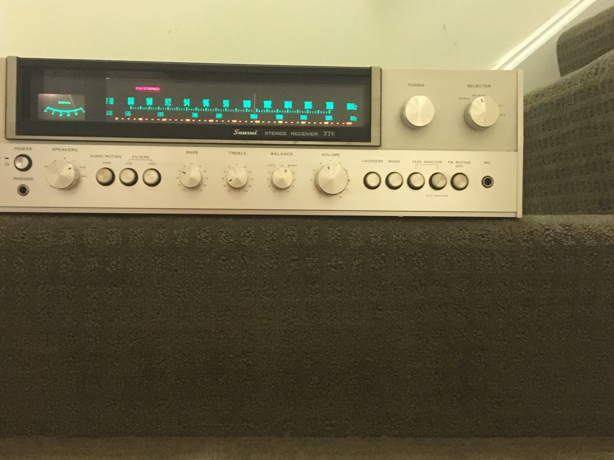 Stereo Receiver Sansui 771