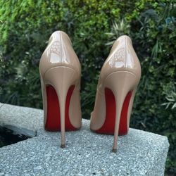 Christian Louboutin So Kate 120 Patent Leather Pumps