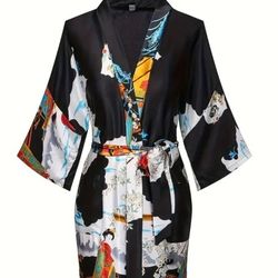 FLORAL PRINT NEW NIGHT ROPE ( SIZE XLARGE )