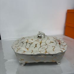 White Ceramic Serving Dish