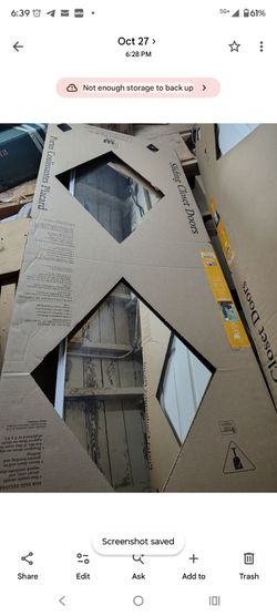 Sliding Closet Doors in Box