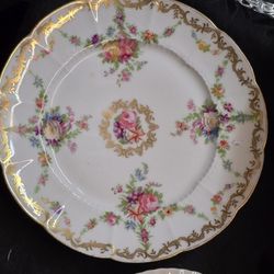 C. Ahrenfeldt Antique Salad Plates Set Of 6 