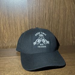 Good Times Bad Friends Snapback Hat