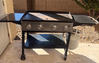 4-Burner Outdoor FlatTop Griddle
