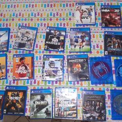 PS4 GAMES 