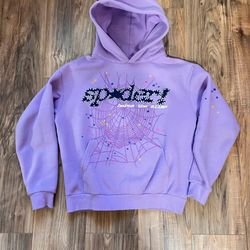 Purple Açaí Spider Hoodie Size Medium Brand New