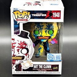Terrifier Art The Clown Exclusive Chase Funko Pop 