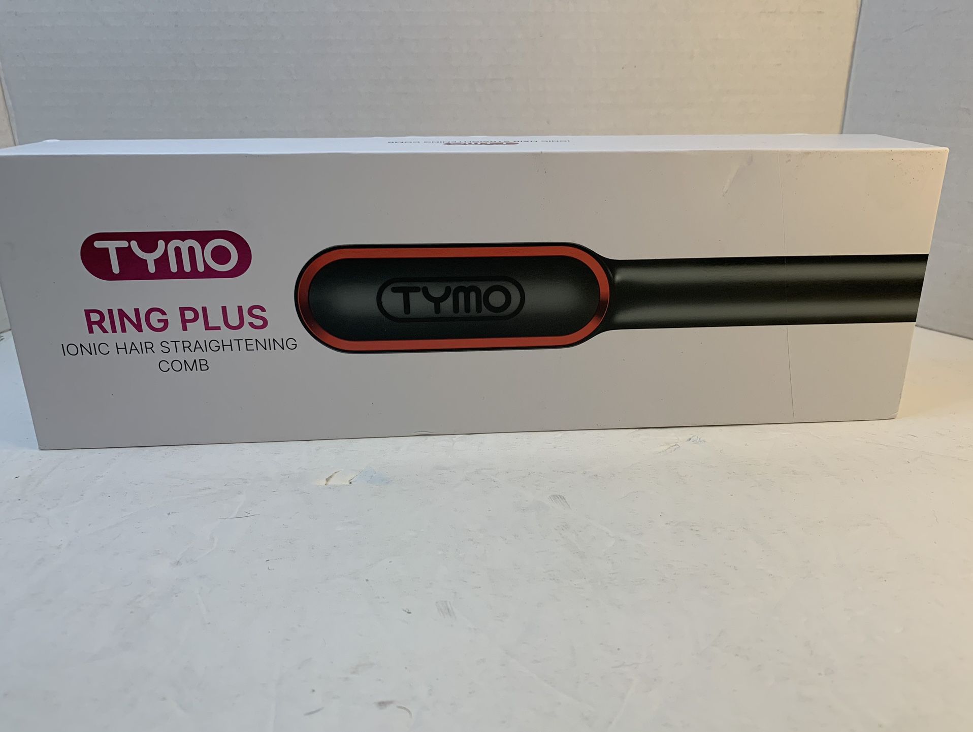 TYMO RING PLUS Ionic Hair Straightener Brush Comb & Iron 