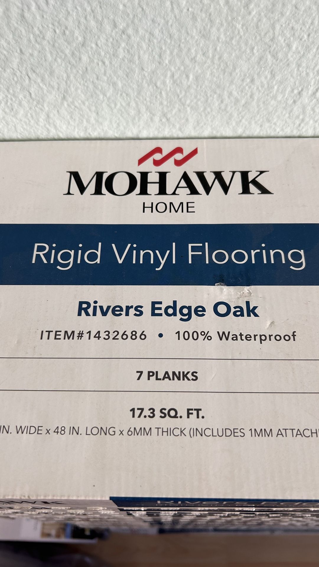 Mohawk Rivers Edge Oak Rigid Vinyl Flooring for Sale in San Diego, CA