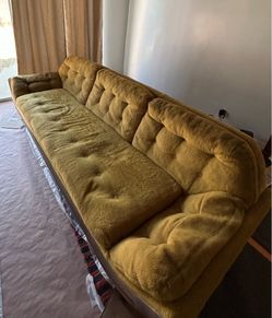 Vintage Adrian Pearsall Mid Century Gondola Style Sofa