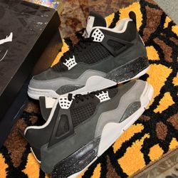 Jordan 4 Retro “Black Canvas” Size 9.5M
