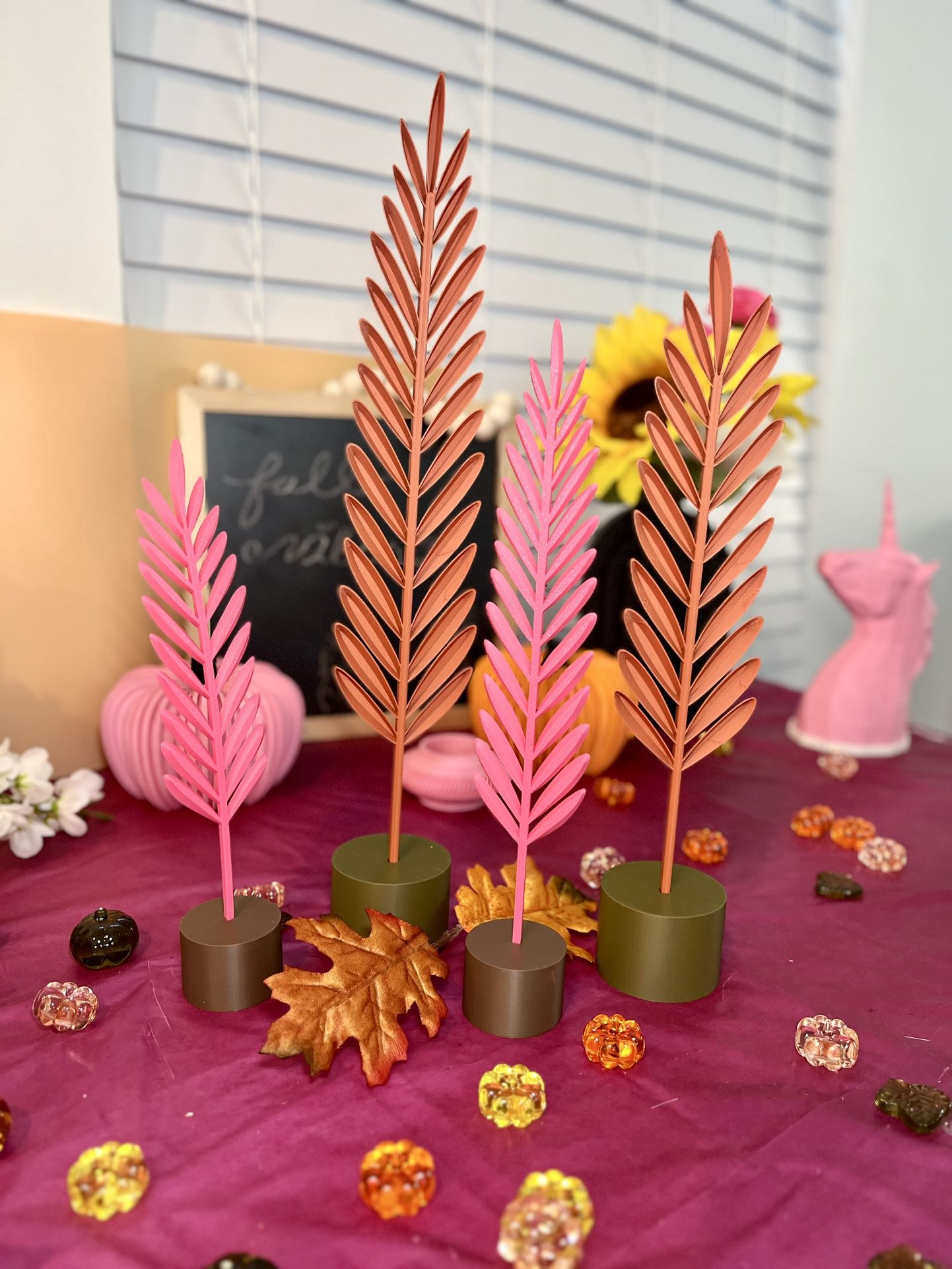 Random 3D Printed Fall Decor