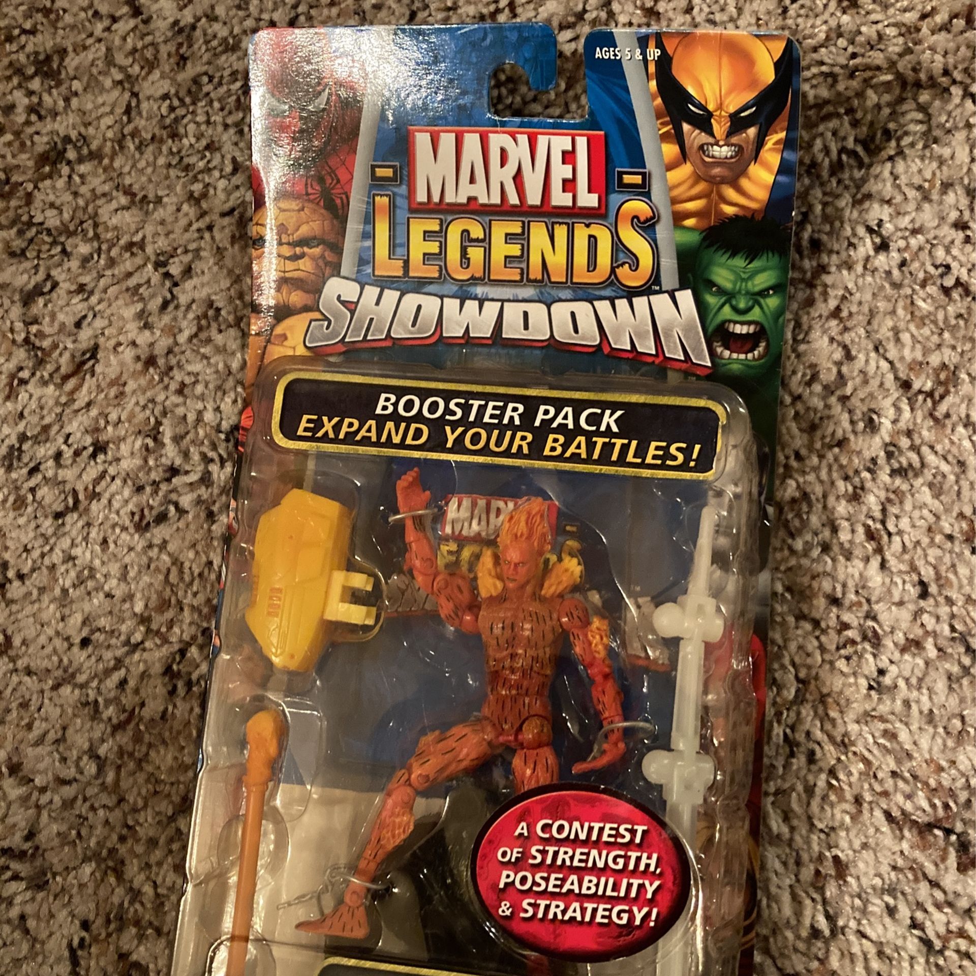 Marvel Toys Gift Legends Showdown Booster Pack NEW Vintage