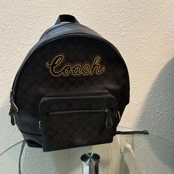 Coach Leather Backpack Like New! 