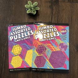 Jumbo Adssorted Puzzles And Games (Set Of 2)