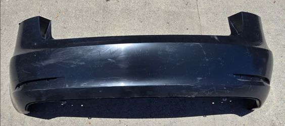 2017 2018 2019 2020 2021 2022 2023 TESLA MODEL 3 REAR BUMPER