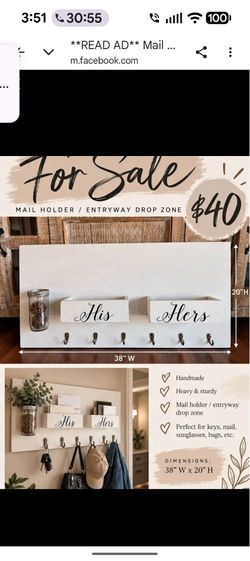 Mail / Key Holder
