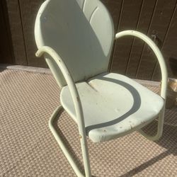 MidCentury Prop Outdoor Chair