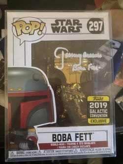 Boba Fett Signed Funko