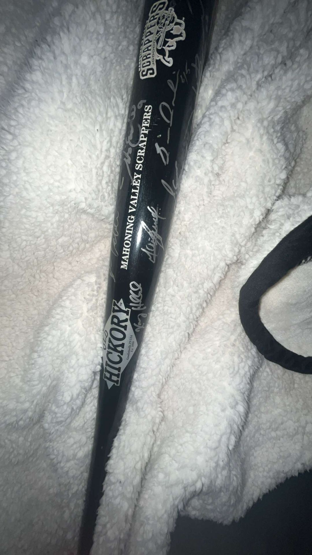 Signed Old Hickory Baseball Bat