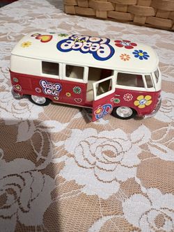 1962 Volkswagen Classical Bus  - 1/32 scale Diecast Model Toy C